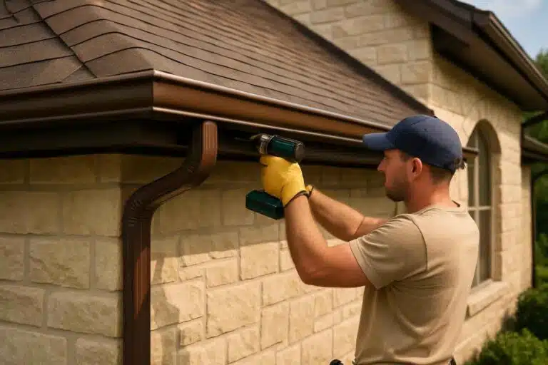 Gutter Installation Contractor In Comfort TX seamless gutter installer in comfort tx