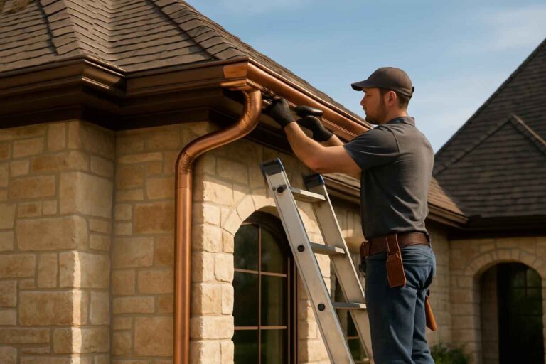 Gutter Installation Contractor In Harper TX seamless gutter installer in harper tx