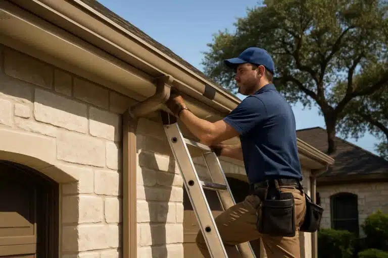 Gutter Installation Contractor In Kerrville TX seamless gutter installer in kerrville tx