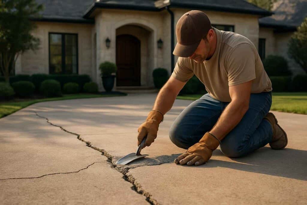 slab crack repair service in doss tx