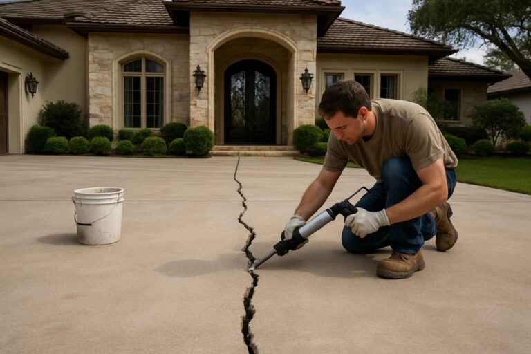 Concrete Repair Contractor In Kerrville TX slab crack repair service in kerrville tx