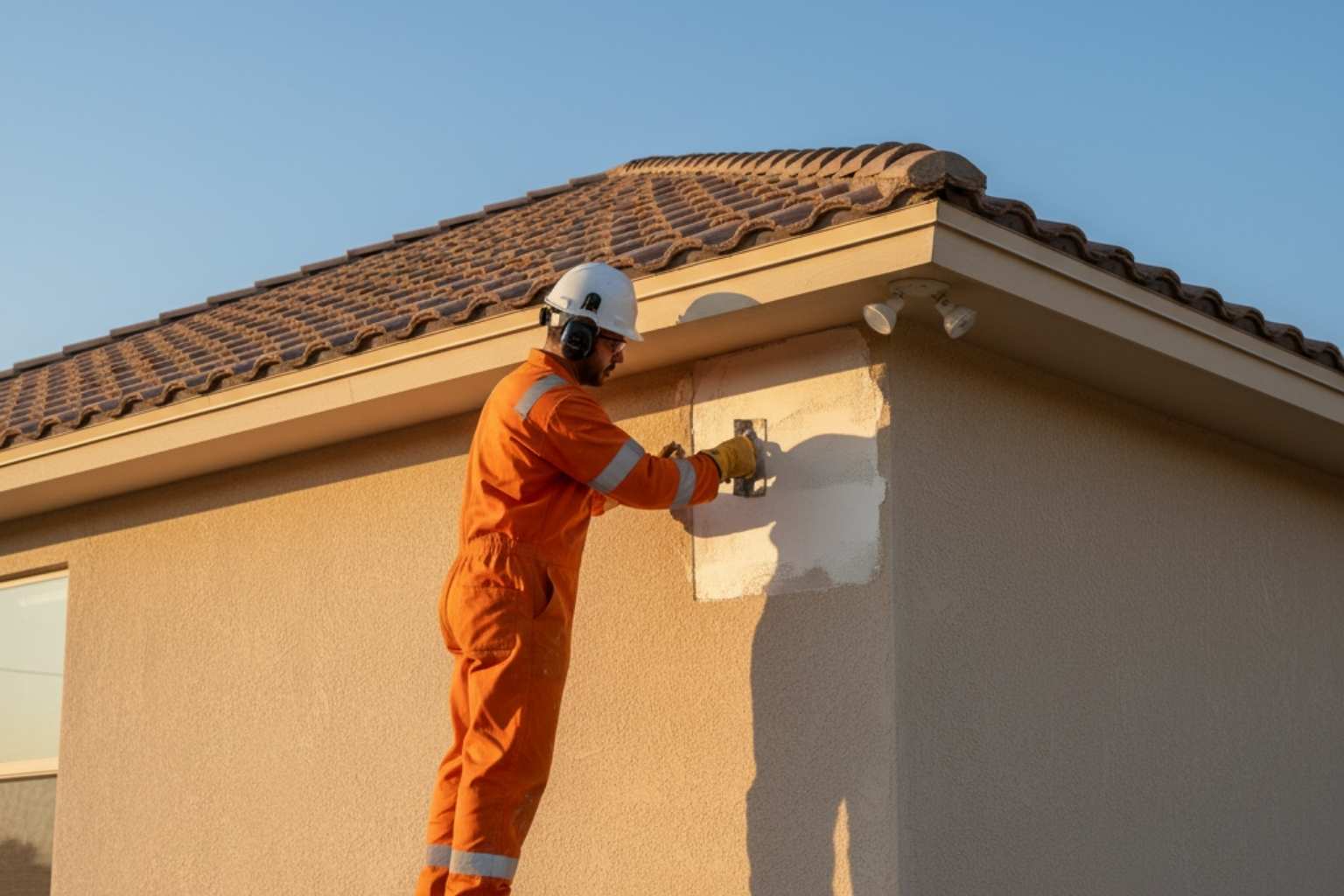 stucco patch service in harper tx