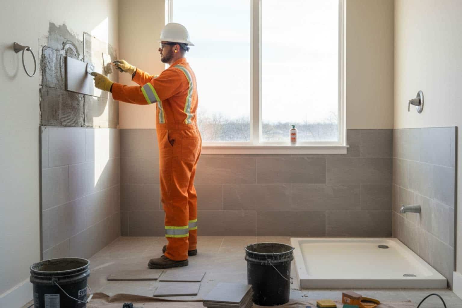 tile shower installer in kerrville tx