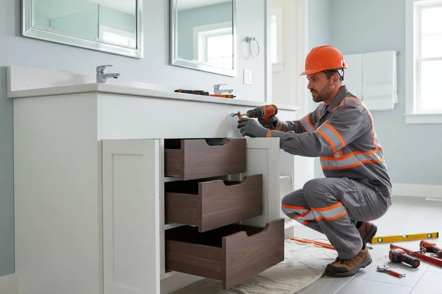 Bathroom Vanity Installation Service in Center Point TX
