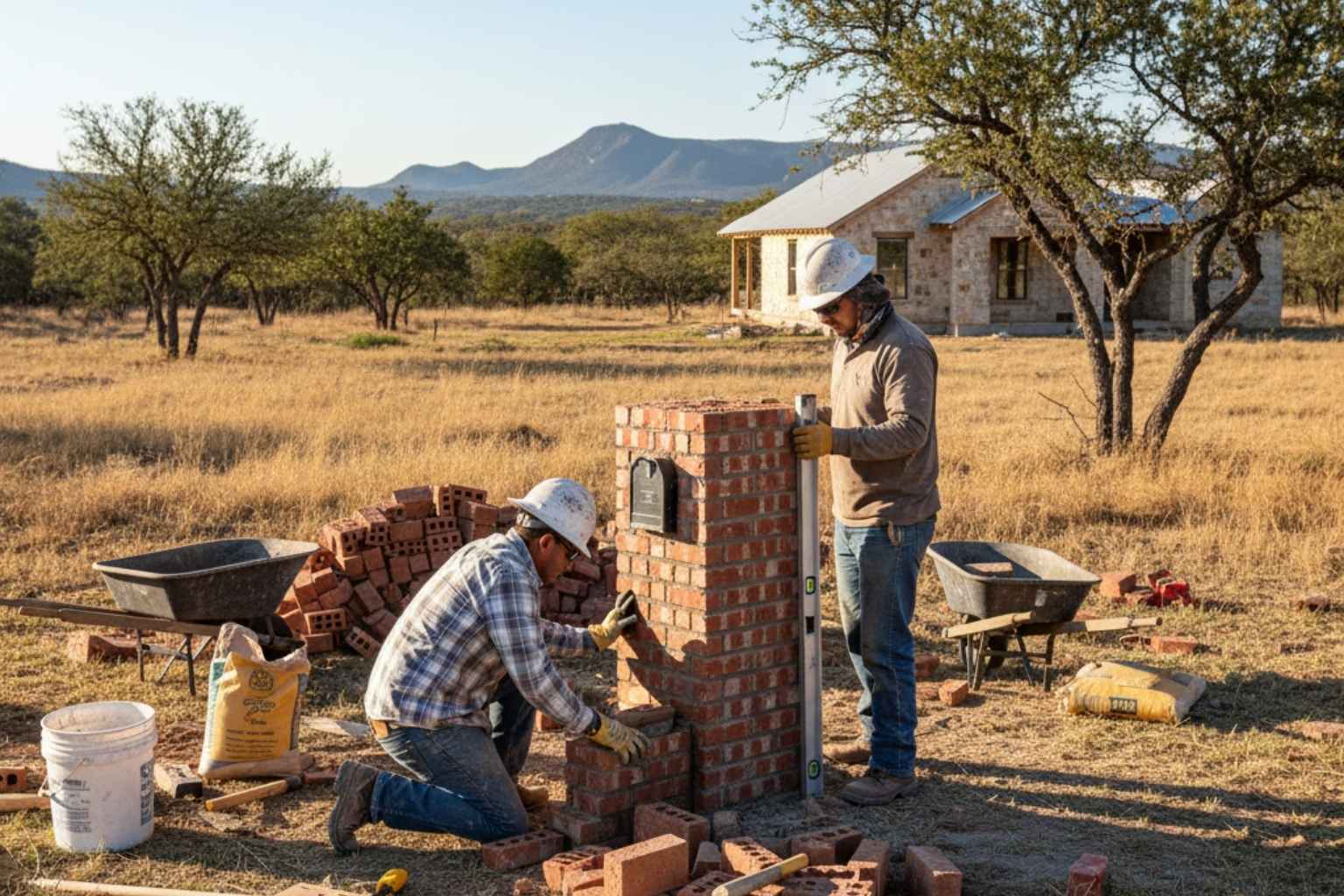 Brick Mailbox Builder In Camp Verde TX