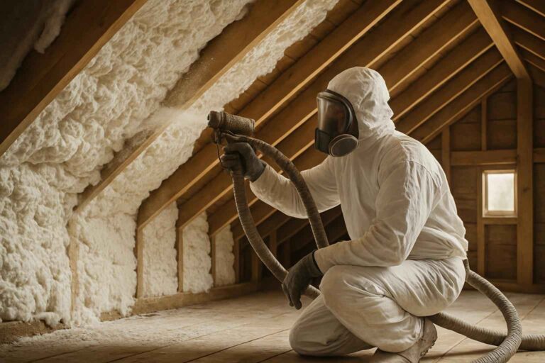 Spray Foam Insulation Contractor In Center Point TX attic spray foam installer in center point tx