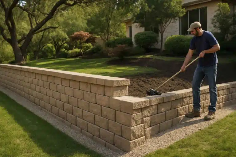 Retaining Wall Contractor In Ingram TX block retaining wall builder in ingram tx
