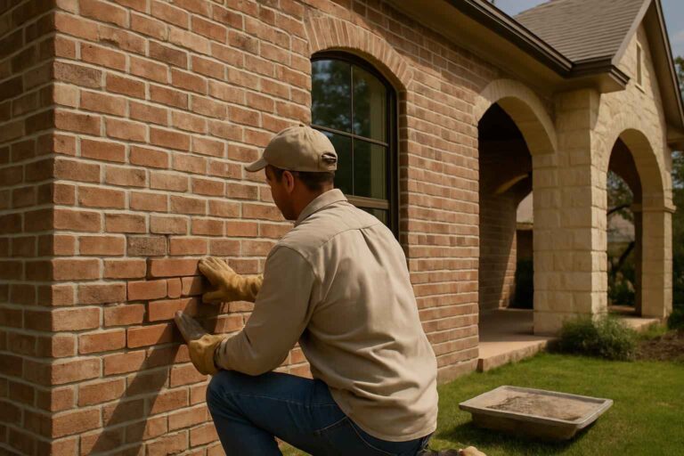Brick Contractor In Center Point TX brick repair service in center point tx