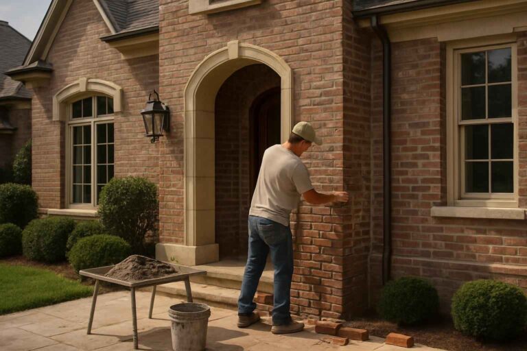 Brick Contractor In Ingram TX brick repair service in ingram tx