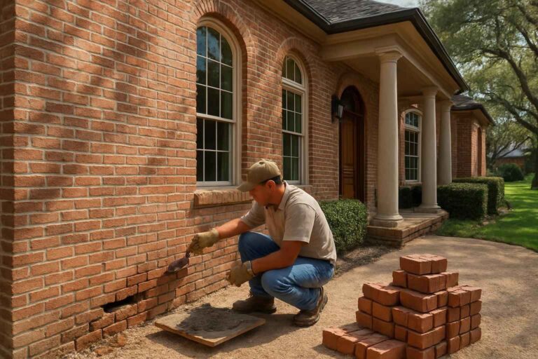 Brick Contractor In Waring TX brick repair service in waring tx