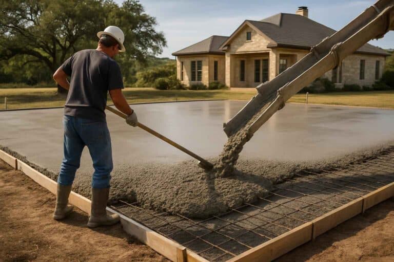 Concrete Slabs Foundations Contractor In Sisterdale TX concrete slab pouring company in sisterdale tx