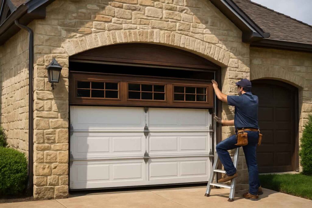 garage door replacement company in center point tx
