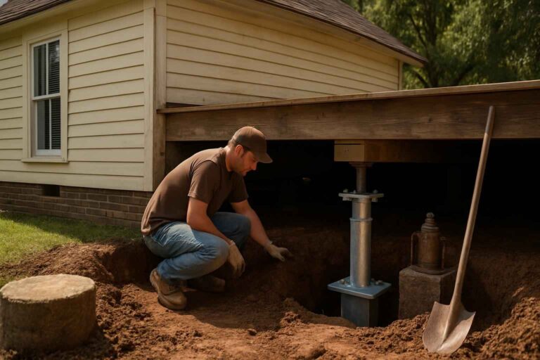 Foundation Repair Pier Beam Contractor In Center Point TX pier beam repair service in center point tx