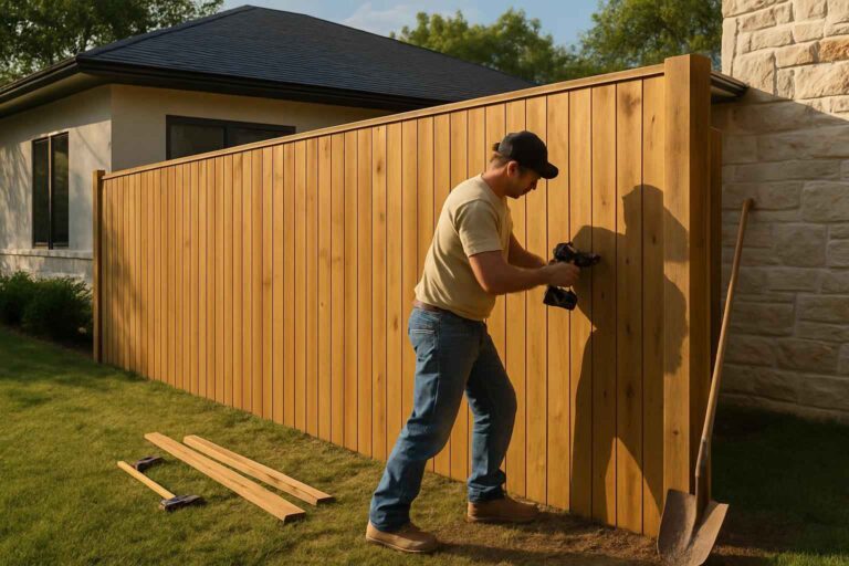 Fence Installation Contractor In Blanco TX privacy fence installer in blanco tx