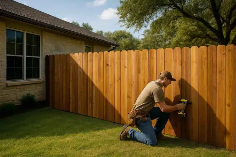 Fence Installation Contractor In Ingram TX privacy fence installer in ingram tx