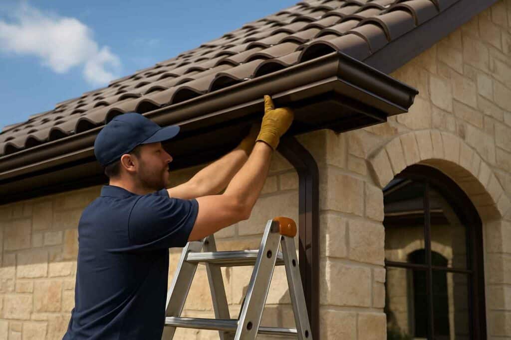seamless gutter installer in blanco tx
