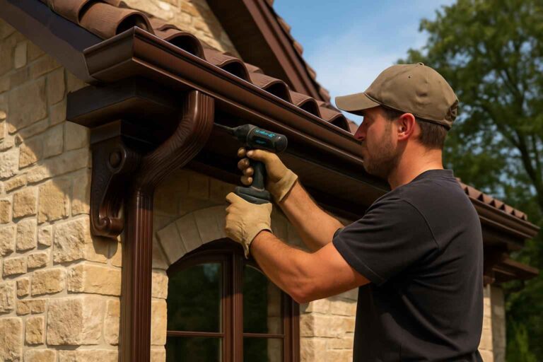 seamless gutter installer in ingram tx