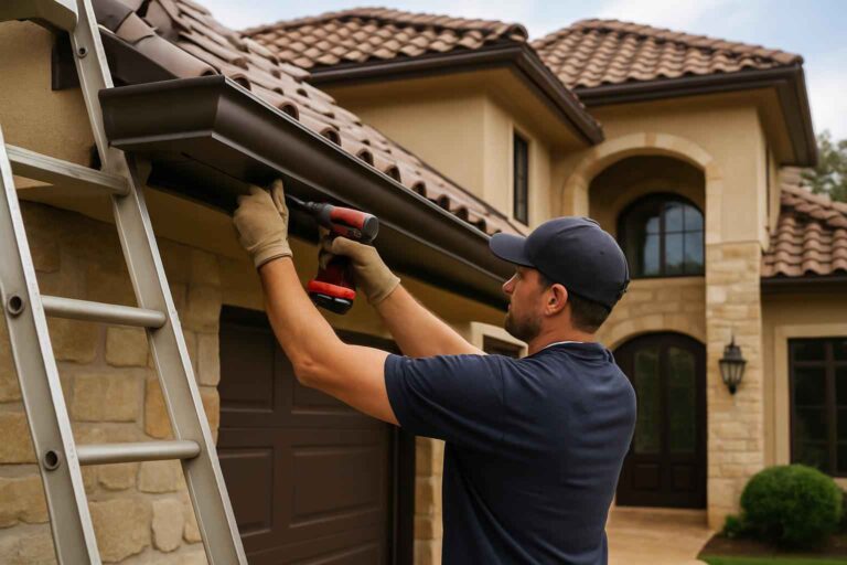 seamless gutter installer in johnson city tx
