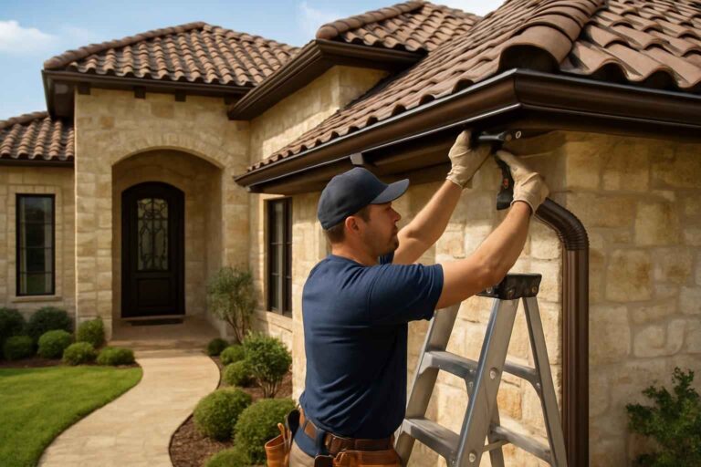 seamless gutter installer in sisterdale tx