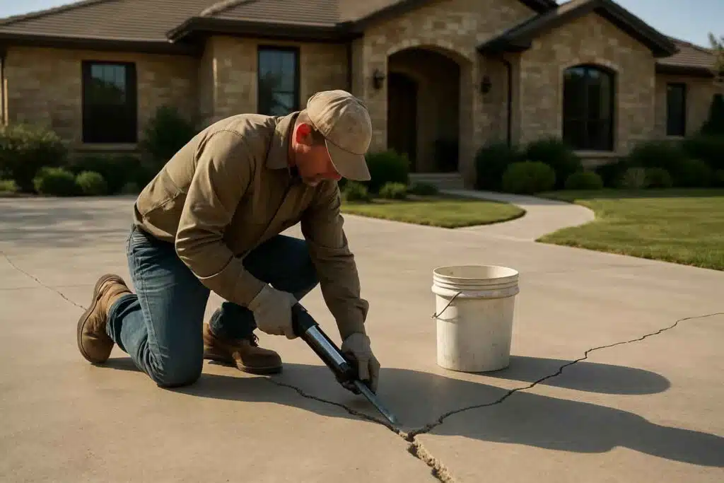 slab crack repair service in camp verde tx
