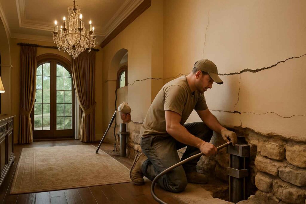 structural repair contractor in waring tx