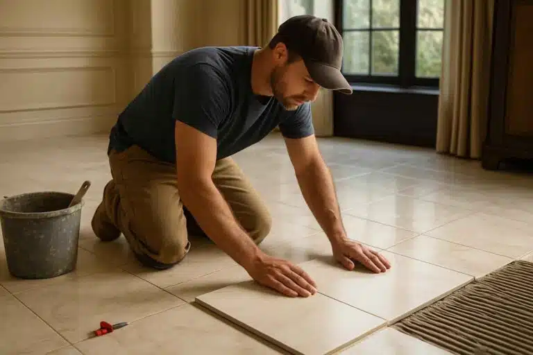 tile flooring installer in johnson city tx