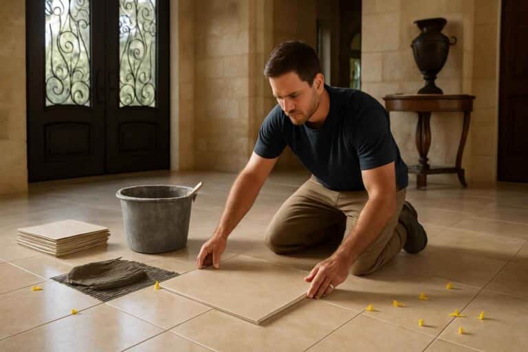 tile flooring installer in sisterdale tx