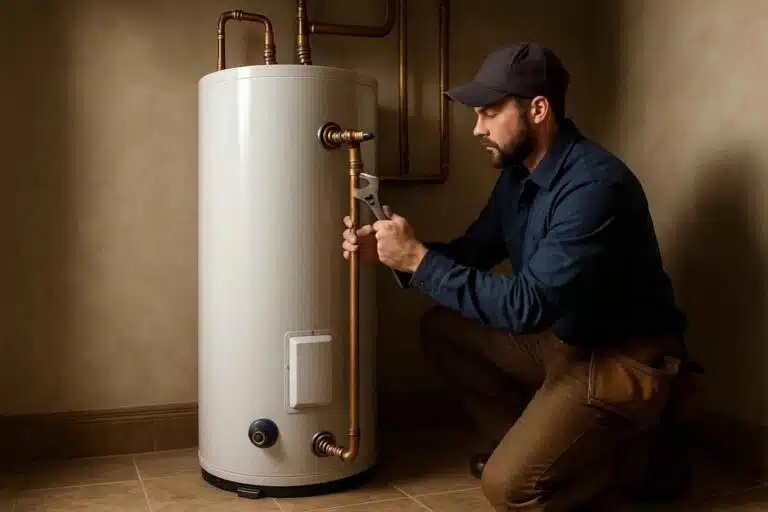 Plumbing Contractor In Waring TX water heater installation service in waring tx