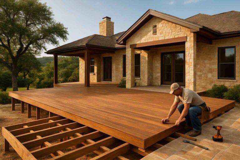 Deck Construction Contractor In Camp Verde TX wood deck builder in camp verde tx