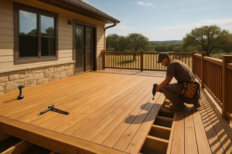 Deck Construction Contractor In Sisterdale TX wood deck builder in sisterdale tx