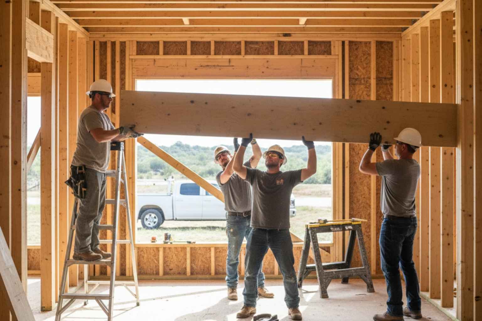 Beam LVL Installation Contractor In Mountain Home TX