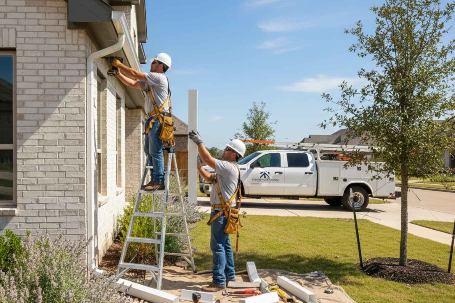 Downspout Installation Service In Cypress Mill TX