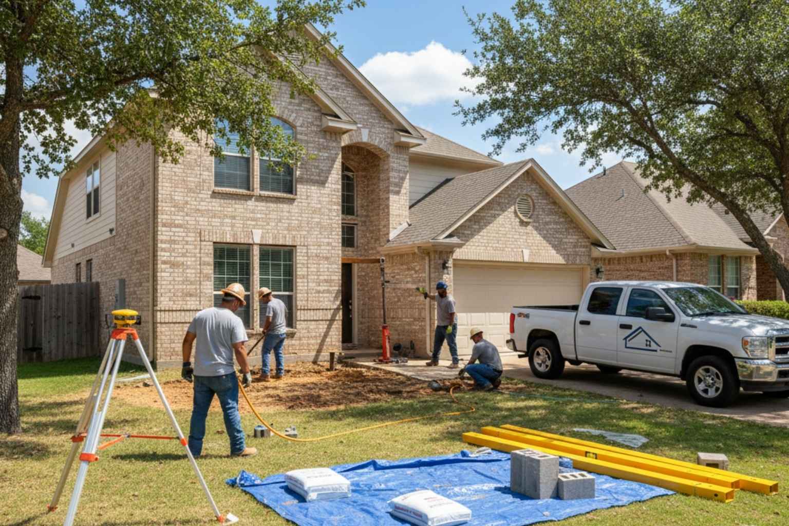 Foundation Leveling Company In Round Mountain TX