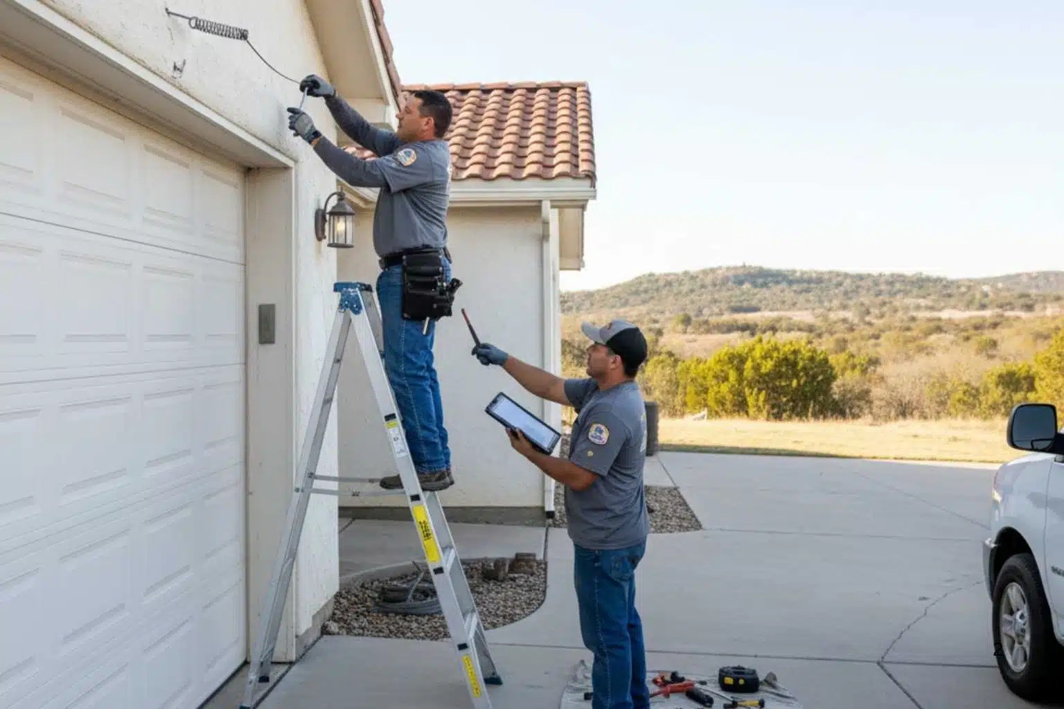 Garage Door Installation Contractor In Round Mountain TX Garage Door Repair Service In Round Mountain TX