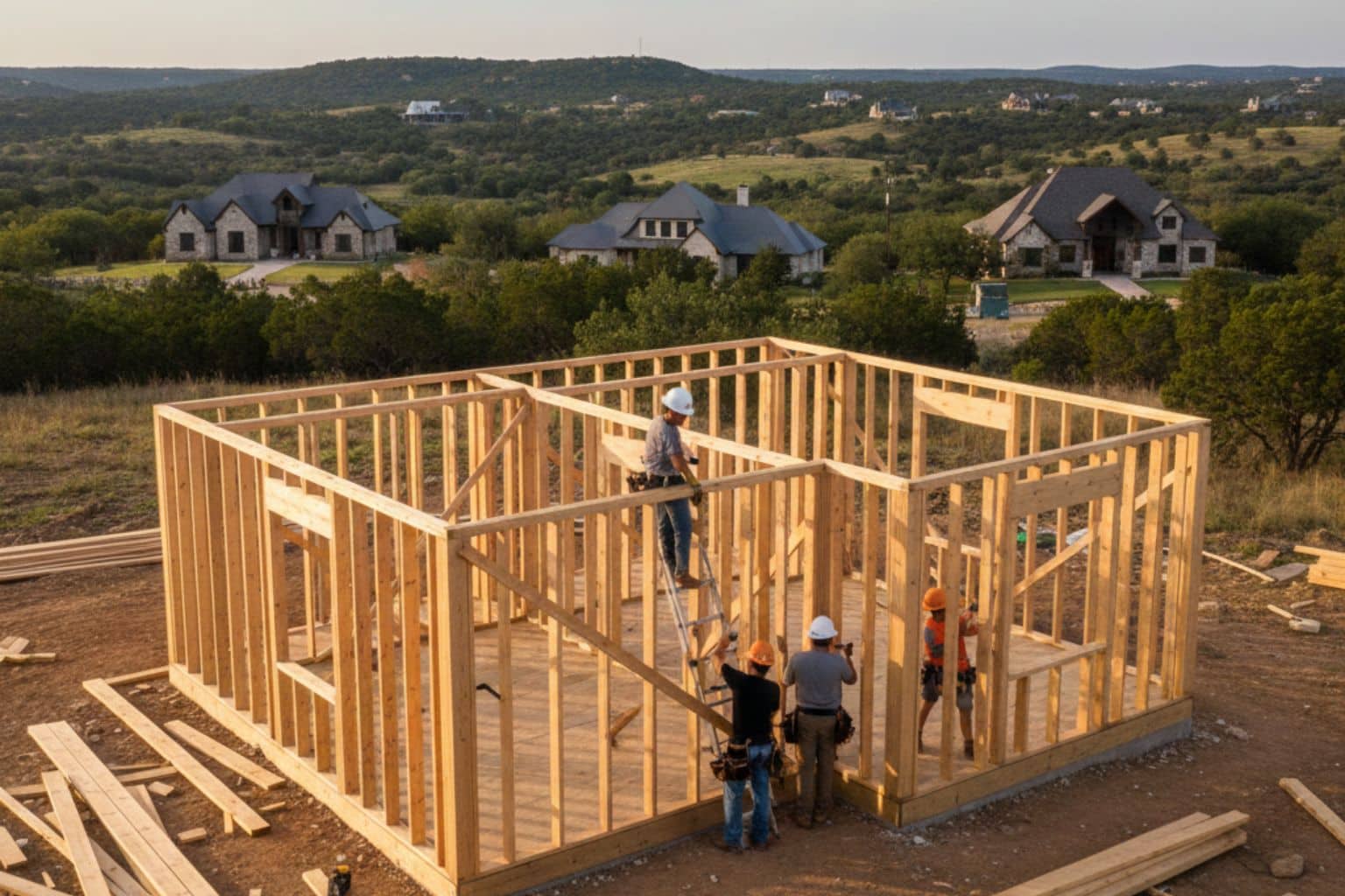 House Framing Contractor in Hunt TX
