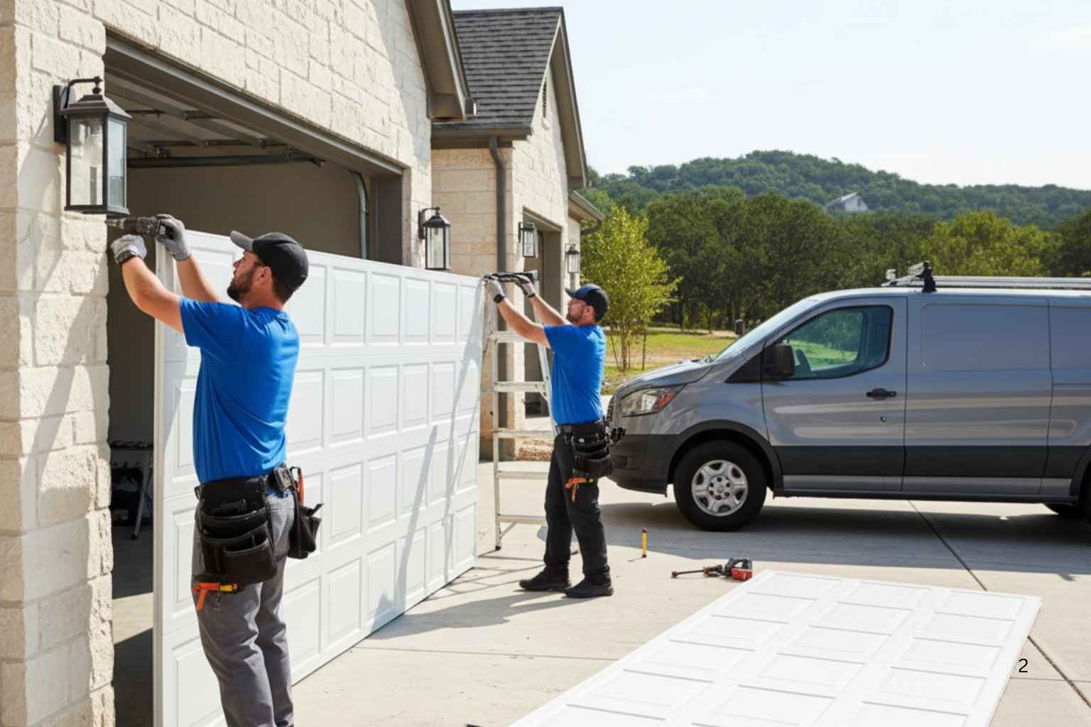 Insulated Garage Door Installation Service In Round Mountain TX