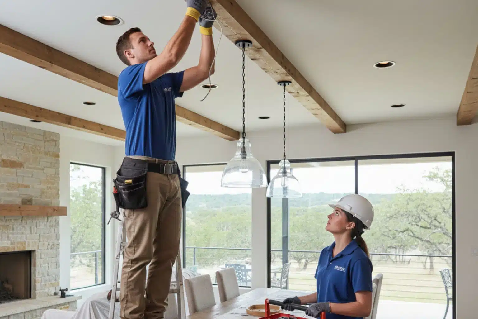 Electrical Contractor In Hunt TX Lighting Installation Service in Hunt TX