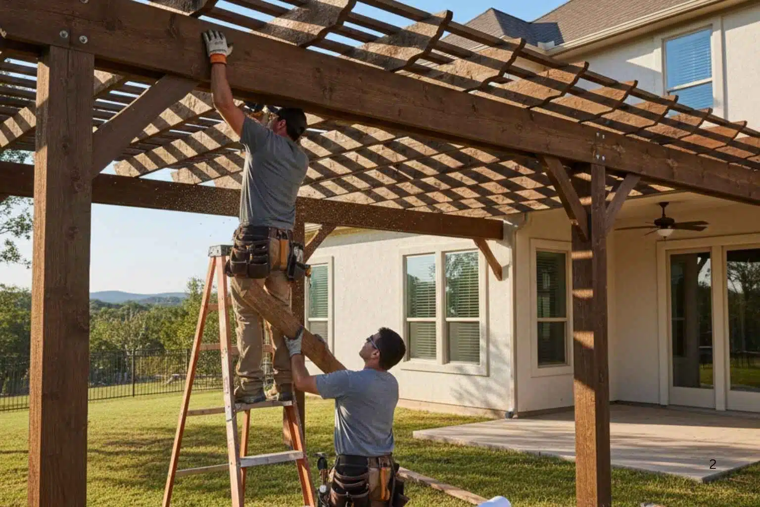 Pergola Repair Service In Round Mountain TX