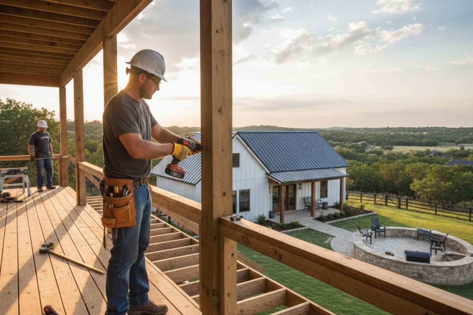 Second Story Deck Builder In Mountain Home TX