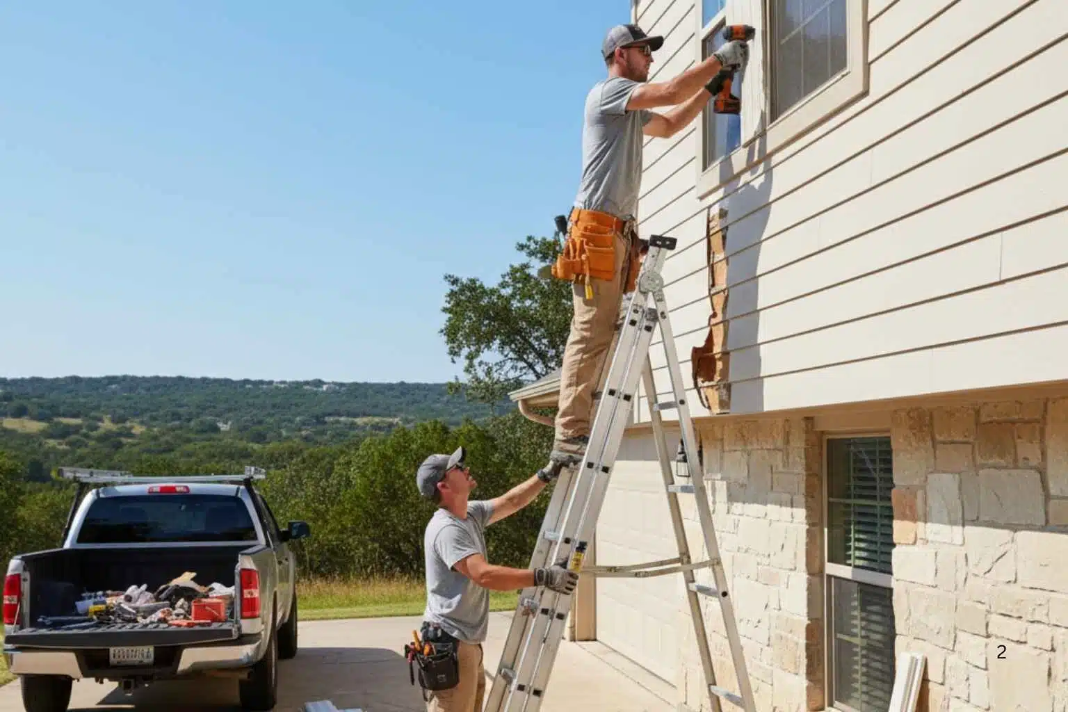 Siding Repair Service In Round Mountain TX