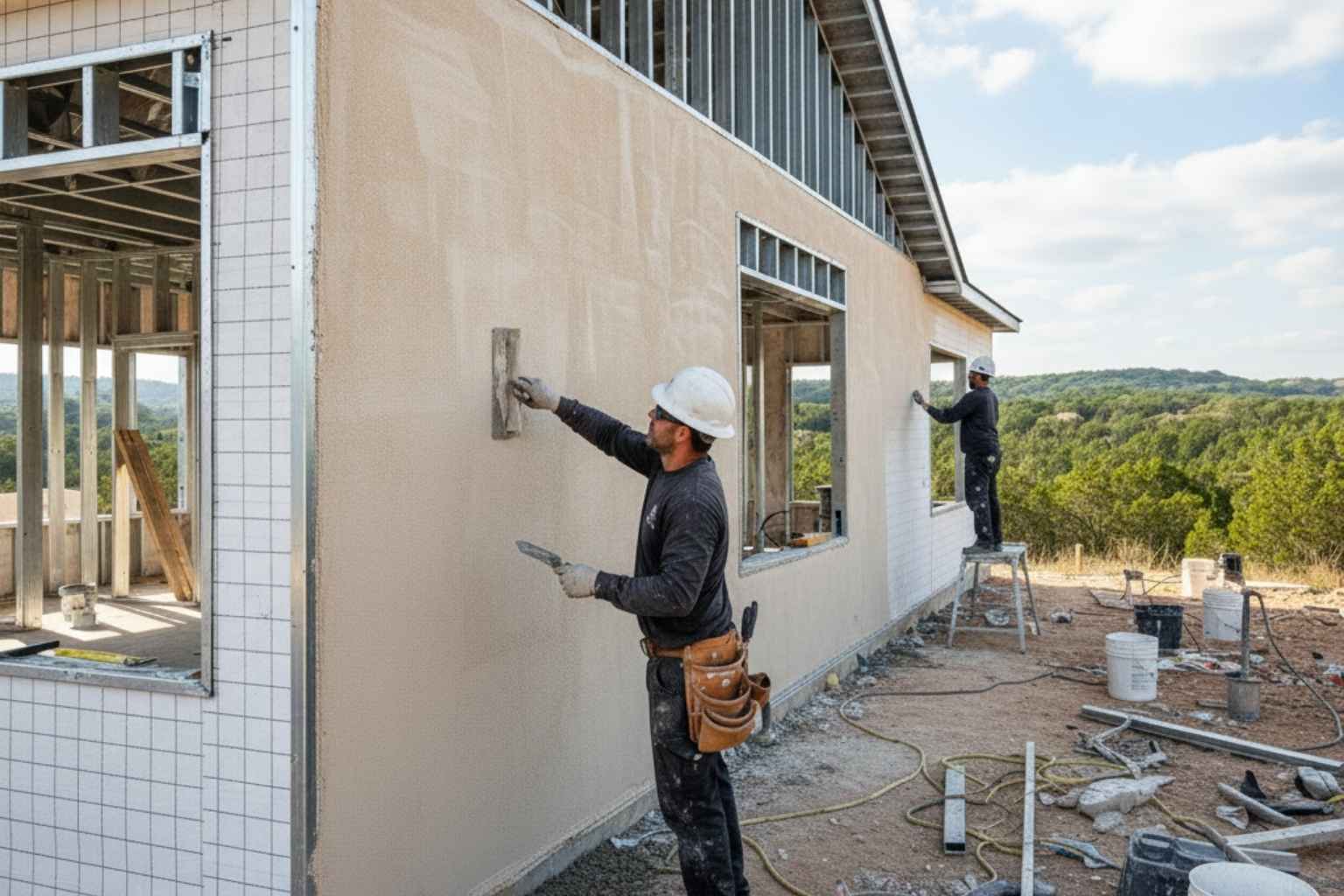 Stucco Color Match Service in Blanco TX