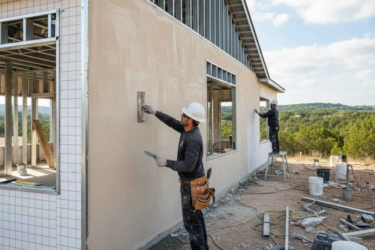 Stucco Color Match Service in Blanco TX