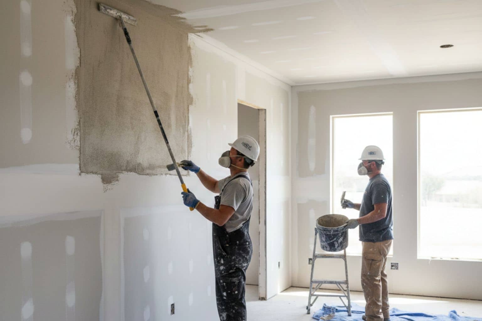 Tape Bed Texture Service In Hunt TX