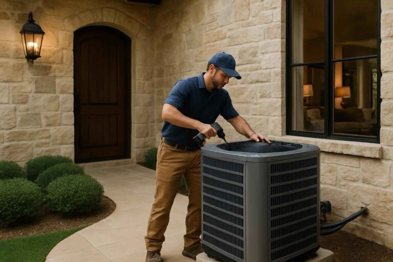 ac installation company in round mountain tx