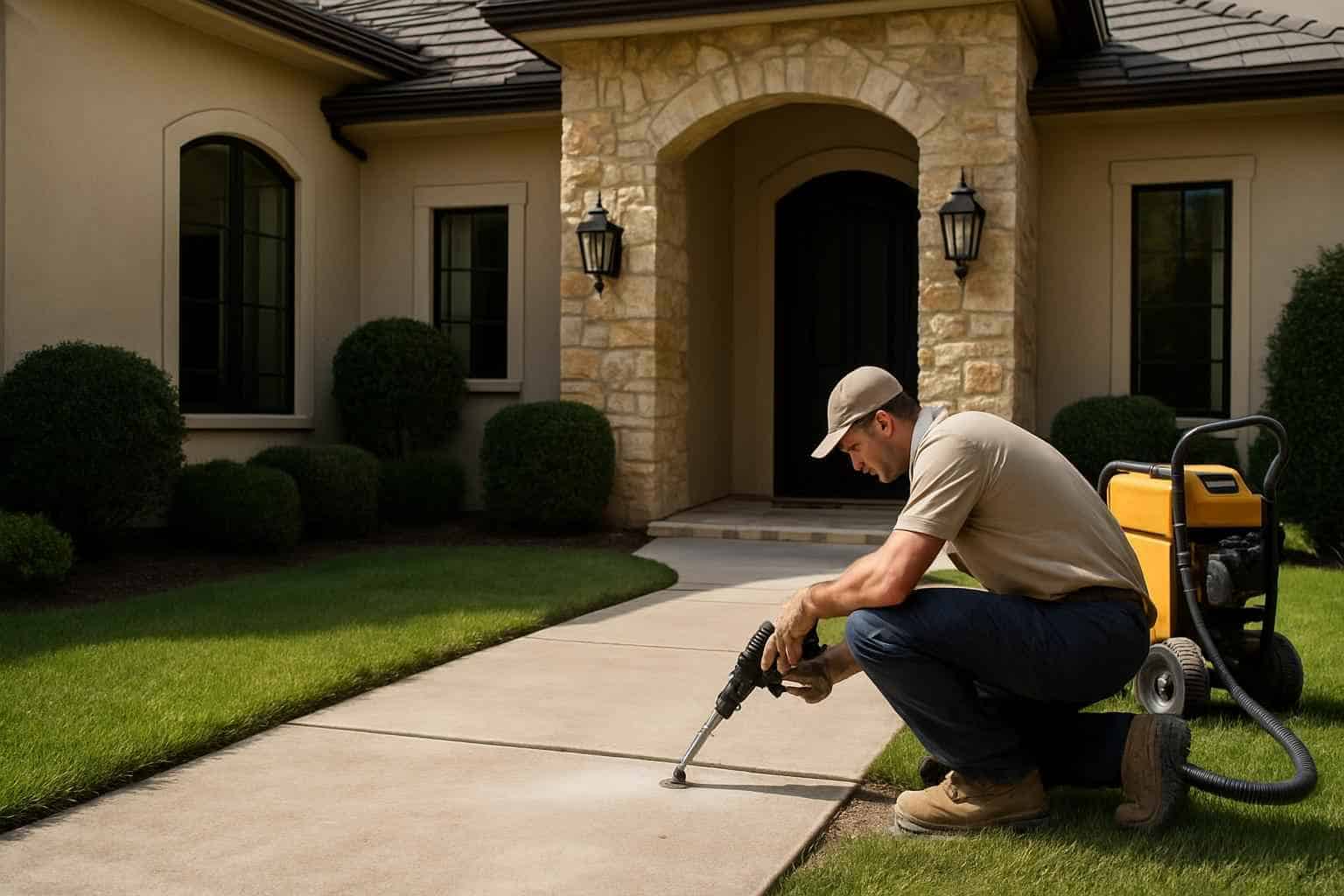 concrete leveling service in blanco tx