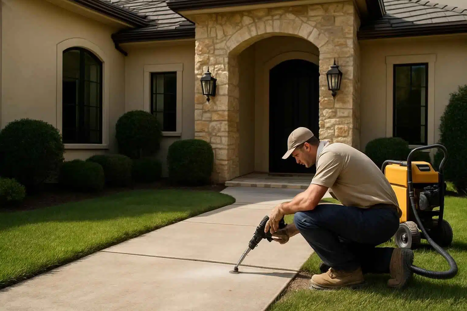concrete leveling service in blanco tx