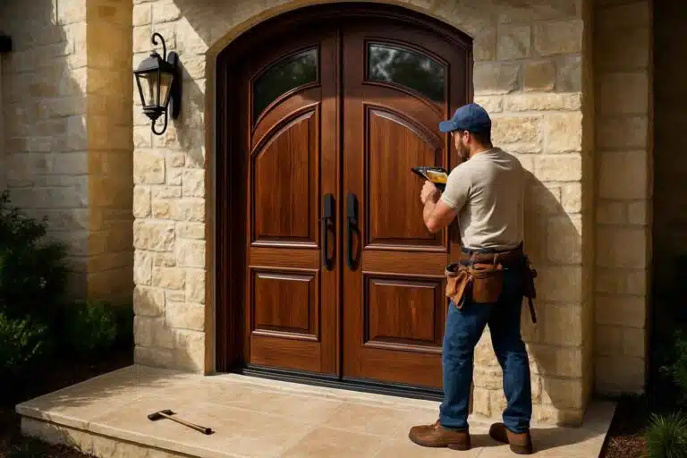 Custom Door Installation Contractor In Round Mountain TX door replacement company in round mountain tx