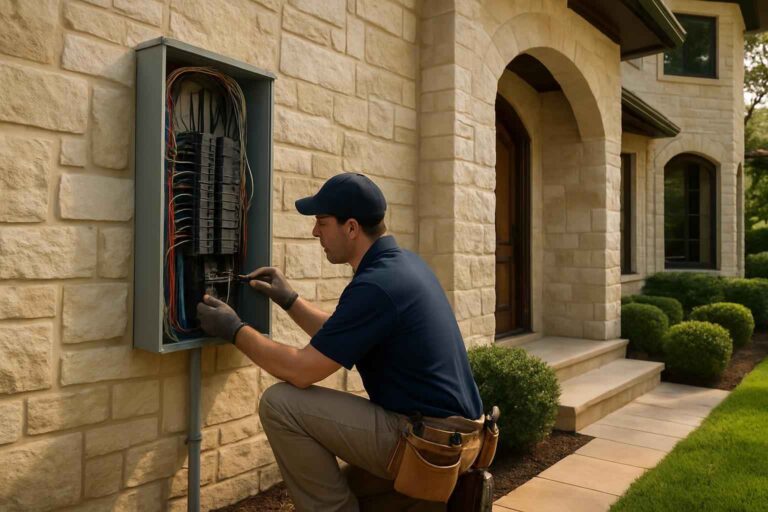 Electrical Contractor In Cypress Mill TX electrical panel upgrade service in cypress mill tx