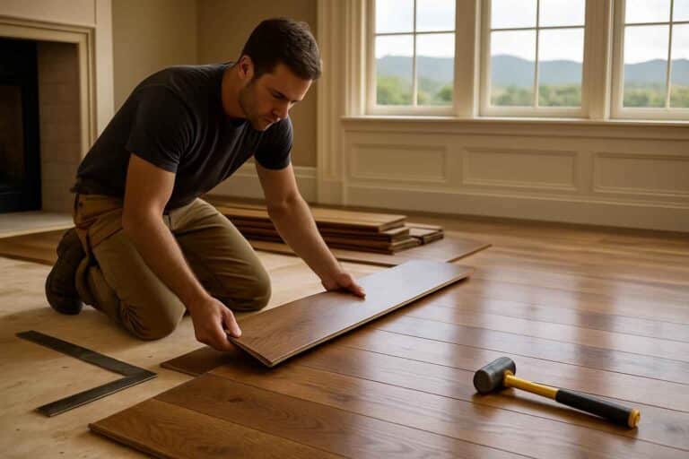 hardwood floor installer in round mountain tx