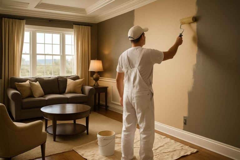interior painting company in round mountain tx